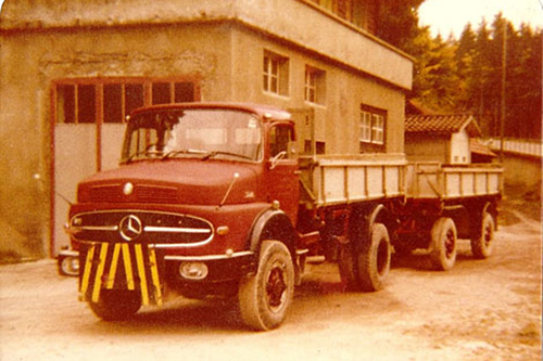 Erster LKW